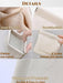 2 PCS Makeup Bag for Women, PU Leather Travel Cosmetic Pouch with Zipper, Waterproof and Durable, Perfect for Purse, Travel, or Gifting (Brown)