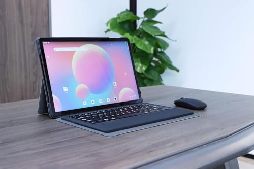 CM14000 Plus 14" 5G Android Tablet â 12GB RAM, 1TB ROM, 20000mAh Battery, Keyboard, Stylus, and Bluetooth â Gray