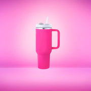 Quencher H2.0 Flowstate Tumbler Stainless Steel Vacuum Insulated Tumbler With Lid and Straw - For Water, Iced Tea, Coffee And More (BubbleGum)