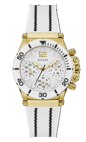GUESS Stripe Multifunction Watch