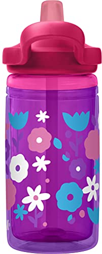 CamelBak EDDY+ KIDS .4L BOTTLE, INSULATED, Flower Power, 2283601040, Eddy+ Kids Insulated 14oz, Flower Power, L