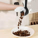 4Pcs Snack Clips That Pour Plastic Reusable Bag Clips with Pour Spouts Kitchen Chip Bag Clips Food Storage Cap Sealing Clip for Snack, Cereal, Nuts,Kitchen Bag(Black)