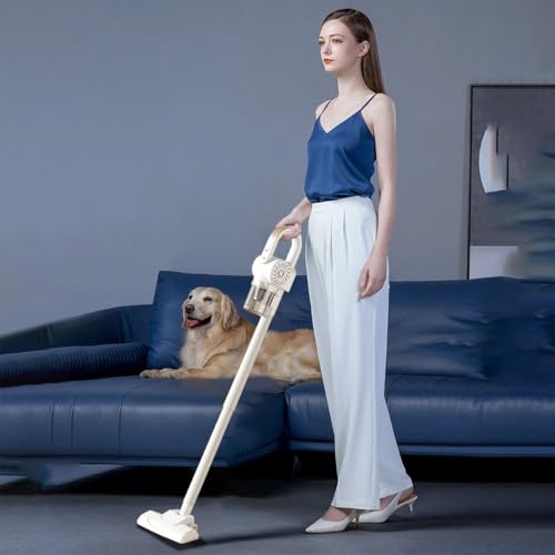 Occuwzz 2-In-1Vertical Handheld Vacuum Cleaner with 280ml Dust Cup - 3000mAh Strong Suction Power for Car Home Kitchen