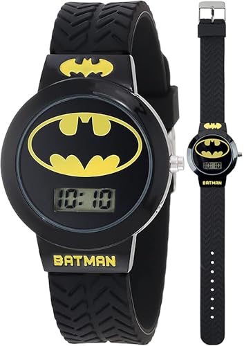 Accutime Kids Batman Digital Quartz Watch for Boys, Girls & Adults All Ages