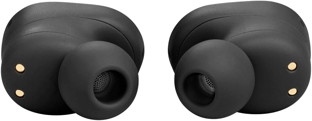 JBL Tune 130NCTWS True Wireless Noise Cancelling Earbuds, Pure Bass Sound, ANC + Smart Ambient, 4 Microphones, 40H of Battery, Water Resistant, Sweatproof, Comfortable Fit - White, JBLT130NCTWSWHT
