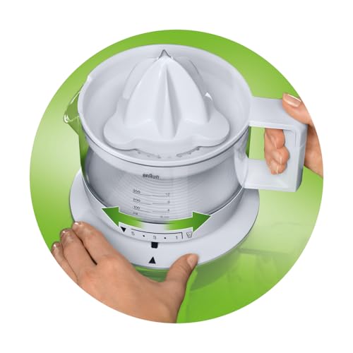 Braun Juicer, White, 350 Ml, Cj 3000"Min 1 year manufacturer warranty"