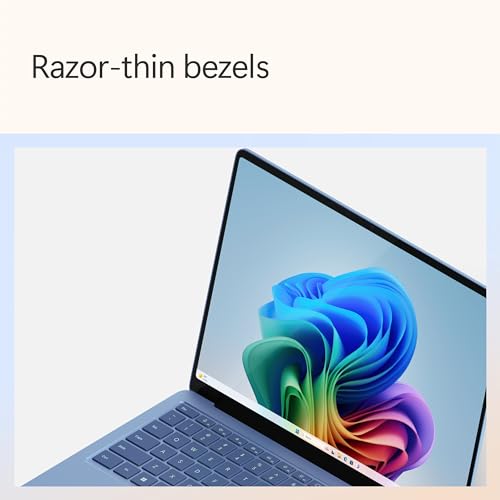 Microsoft Surface Laptop (2024), Windows 11 Copilot+ PC, 13.8" Touchscreen Display, Snapdragon X Plus (10 core), 16GB RAM, 512GB SSD Storage, Sapphire