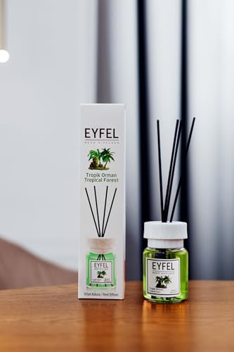 eyfel eau de parfum REED DIFFUSER-TROPICAL FOREST 120ML, Assorted