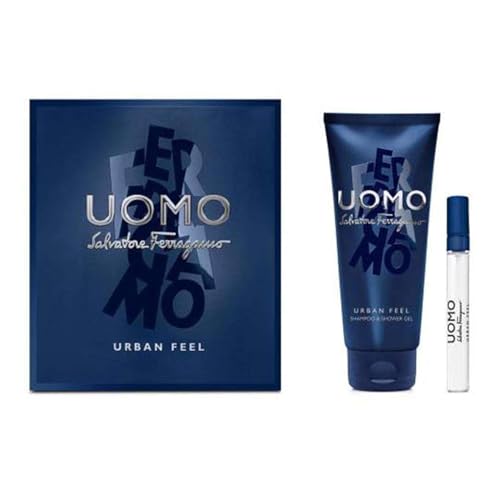 Salvatore Ferragamo Uomo Urban Feel Mini Kit Edt 5 ml + Shower Gel 50 ml