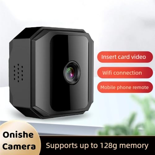 Onishe Wireless Security Camera for Home - 1080P HD Night Vision, Motion Detection, No Drill Magnetic Mount, Cloud & SD Storage, Works in Extreme Temperatures (-20°C~45°C)