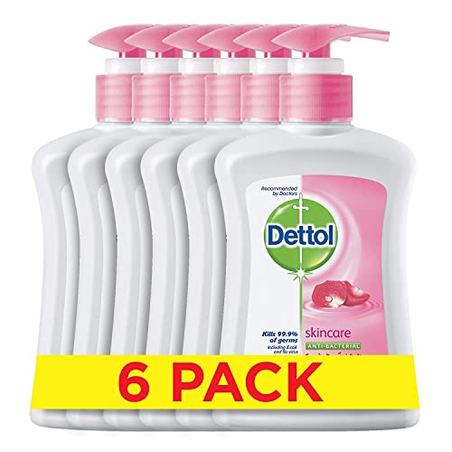 Dettol Skincare Hand Wash - Pack of 6 Pcs (6 x 200 ml)