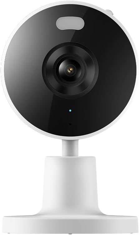 Xiaomi Smart Camera C100, 2K Indoor Security Camera, 360 View, Night Vision, Two-Way Audio, Motion Detection, Works with Alexa