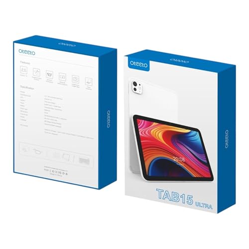 O'teeto Tab 15 Ultra Tablet, 10.1-inch Display, 8GB RAM, 512GB Storage, 6000mAh Battery, Android 14.0, Dual SIM