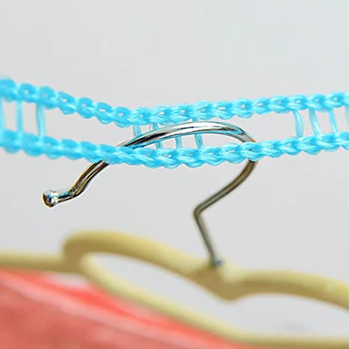 ZLXFT Windproof Clothesline, Non-Slip Clothesline, Nylon Clothesline, Portable Travel Clothesline, for Camping Hangers Indoor and Outdoor Use