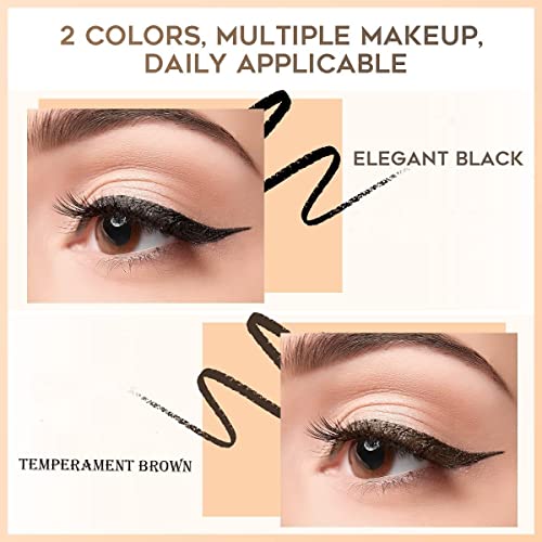 KASTWAVE Eyeliner Applicator Tool, Revolutionary Silicone Applicator Tool, Easy to Clean & Transfer Resistant, no Tugging, Dragging, or Pulling, Not Break