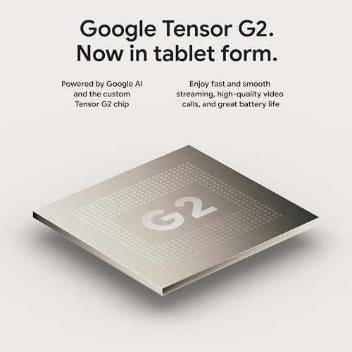 Google Pixel Tablet - Android Tablet with 11-Inch Screen and Extra-Long Battery Life - Hazel - 8 GB RAM - 256 GB