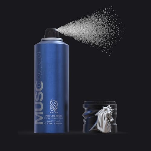 Nylaa Musc Bleu Ciel Body Perfume Spray 200 ml Men