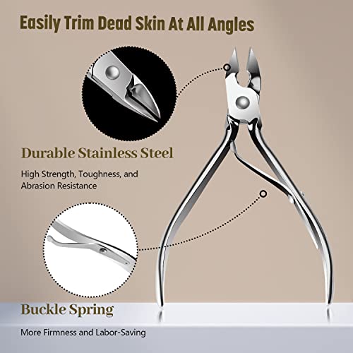 UMEINAC TECH Manicure Set 26 in 1 Pedicure Kit Professional Manicure Kit Nail Clippers Set Stainless Steel Pedicure Set Nail Manicure Kit for Men Women