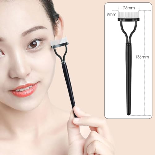 MOMENT Eyelash comb - Eyelash Separator Tool Metal Teeth lash Comb - Eye lash comb Separator Tool