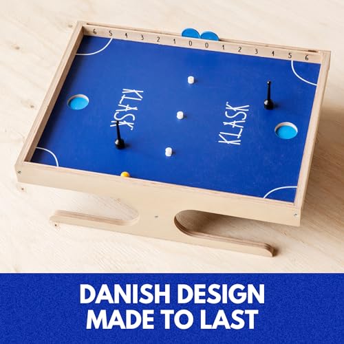Marektoy Klask: The Magnetic Award-Winning Party Game Of Skill - For Kids And Adults All Ages That'S Half Foosball, Air Hockey