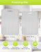 Titan Chopping Board - Double-Sided BPA-Free S316 Stainless Steel Chopping Board, Food Titanium Cutting Board, Ideal for Meat, Vegetables, Bread & Fruit