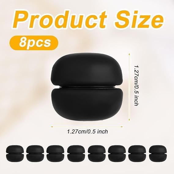 Lonimia Magnetic Hijab Pins, Hijab Magnetic Pins, 8 Pcs Metal Material Smooth Surface No Fading Small And Compact Portable Practical Tool, Suitable For Clothes, Scarves Etc