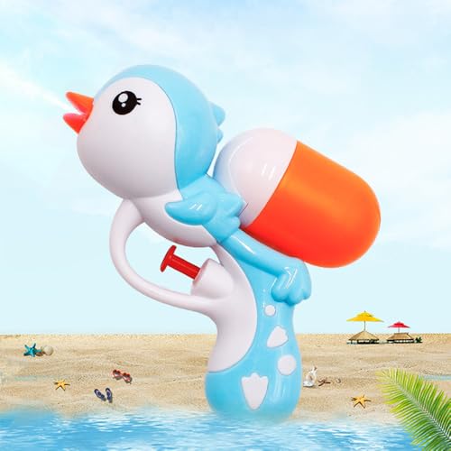Toddler Bath Toys Set (3pcs) – Cute Duck, Penguin, and Hippo Water Gun Toy for Kids, Fun Pool and Bath Time Toys for Toddlers 1-4 Years