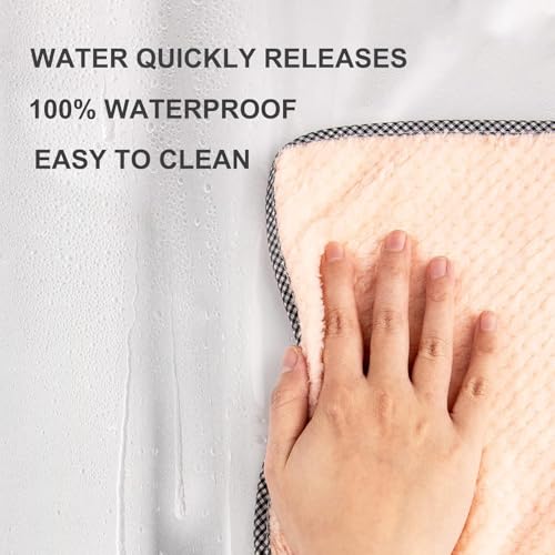 Aputue Clear Shower Curtain Liner, 180 x 180 cm PEVA Waterproof Lightweight Shower Liner Heavy Duty Plastic Shower Curtain, with 12 Rustproof Metal Grommets and 3 Magnets for Bathroom