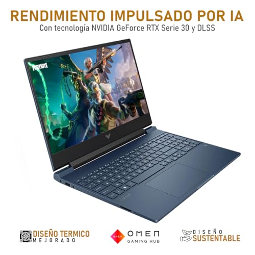 HP Victus Gaming Laptop 12th Gen Intel 8-Core i5-12450H, 8GB RAM, 512GB SSD, 4GB NVIDIA GeForce RTX 3050, 15.6” FHD (1920 x 1080) 144Hz, Windows 11 Home