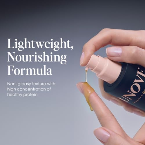 UNOVE Silk Oil Essence Hair Serum 70ml/2.4fl.oz | Nourishing Hair Oil for Dry, Frizzy, and Damaged Hair | Lightweight Smoothing Serum | Frizz Control and Split End Care | Heat Protection