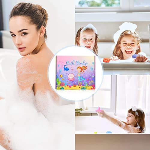 2 Pcs Mermaid for Kids | Kids Organic Cartoon Shell Star Whale for Girls Women,6 Pieces Gift Set for Holiday Christmas Birthday Valentine's Day