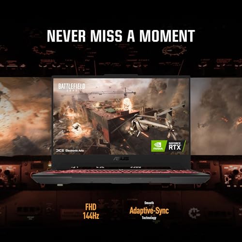 ASUS TUF Gaming Laptop A15 FA507NUR-LP007W, AMD Ryzen™ 7 7435HS, NVIDIA® GeForce RTX™ 4050 6GB GDDR6, DDR5 16GB, 512GB,15.6",Win Home, Eng-Arb Keyboard, Jaeger Gray, 2 Pin Power Plug