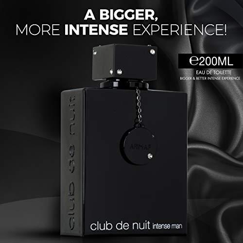 ARMAF Perfume Club De Nuit Intense Eau De Parfum For Men 200ml Long Lasting Fragrance For Him, Black