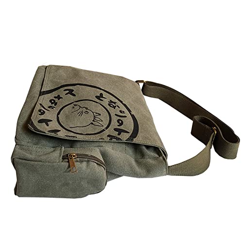 Men's Korean Canvas Bag Men's Shoulder Bag Men's Large Capacity Computer Casual Bag