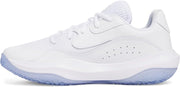 Lockdown 7 Low Top Sneakers unisex adult Shoes - White / White / Metallic Silver