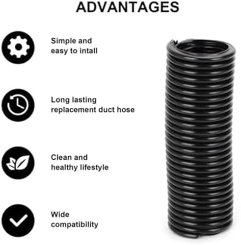 Pexorin Lower Duct Repair Hose, for Shark, NV680 NV680UK NV680UKT Vacuum Cleaner Replacement Accessories Vacuum Cleaner Hose Replacement