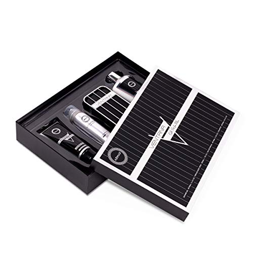 Armaf Ventana Men, 4 Pieces - Gift Set for men - Ventana Eau De Perfume - 100ml, Shower Gel - 100ml, Shampoo - 250ml, Perfume Body Spray - 50ml, For Him, perfume for men