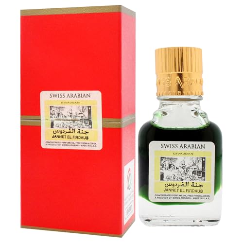 Swiss Arabian Jannet El Firdaus R2B Concentrated Perfume Oil, 9 Ml