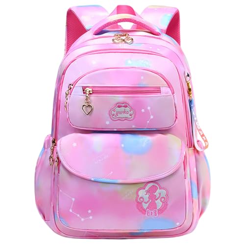 TOMVAES Kids Backpack for School Girls,Cute Lightweight Preschool Backpack for Toddlers Boys Girls Toddler Backpack With Cute Pendant