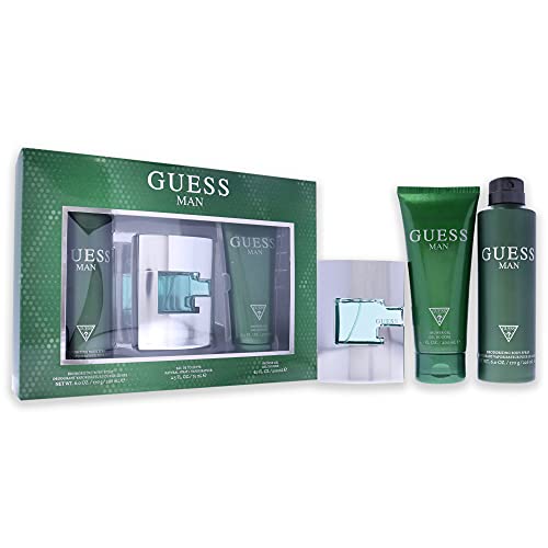 GUESS 3 Piece Gift Set For Men, 2.5 Oz