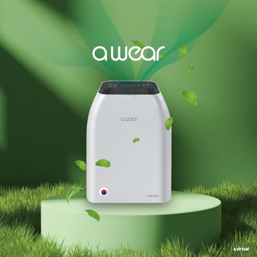 a wear Air Sanitizer & Purifier for Home & Office – Covers Up to 70㎡ | World's First Nano-Gold Virus Killer + HEPA Smart Filter | Ultra-Quiet, Advanced Air Sterilization & Deodorization