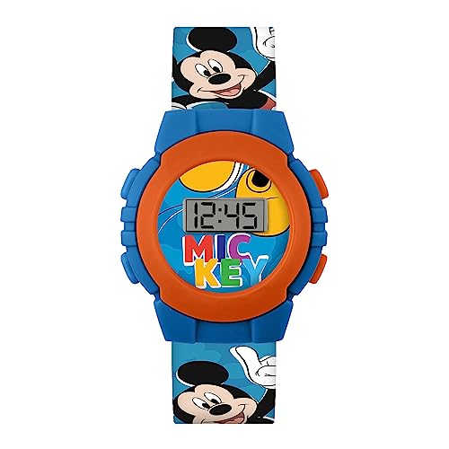 Mickey Mouse Disney Multicoloured Digital Watch MK4164, Multicoloured, Round