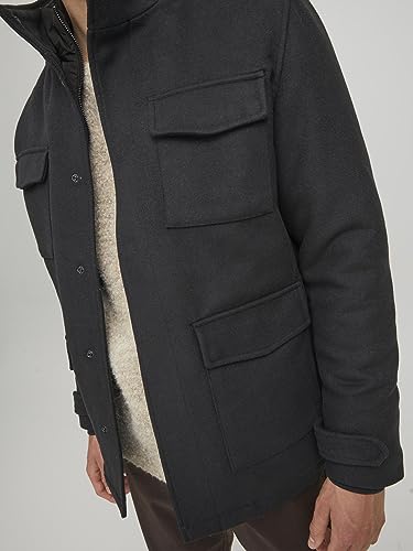 Jack & Jones Men's Jprblaparker Wool Field Jacket Sn Cardigan