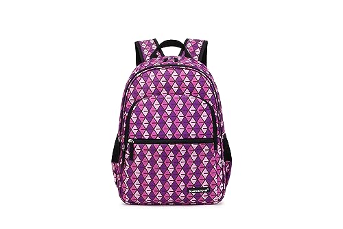 BLACKSTONE School Bag Backpack Luxury Design for Kids, 3 Compartment Large Capacity Student Bookbag, School Bag for Boys Girls Teens MNB9310