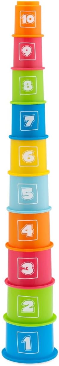 Chicco Baby Senses Stackable Numbers Baby Toy 6m-36m