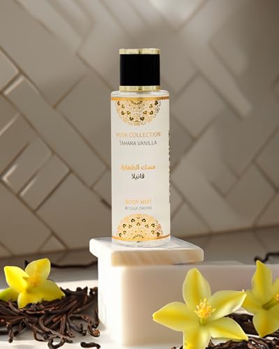 Gulf Orchid Musk Al Tahara Vanilla Musk Collection Long-Lasting Body Mist 250ml For Men and Women