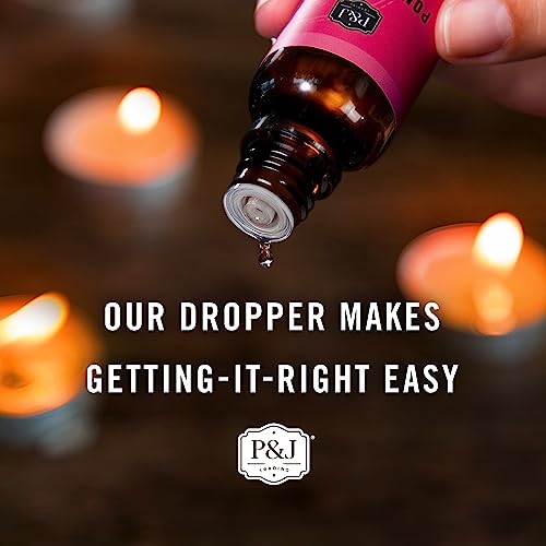 P&J Trading Gentlemen's Set of 6 Premium Grade Fragrance Oils - Leather, Sweet Tobacco, Teakwood, Bay Rum, Cedar, Sandalwood