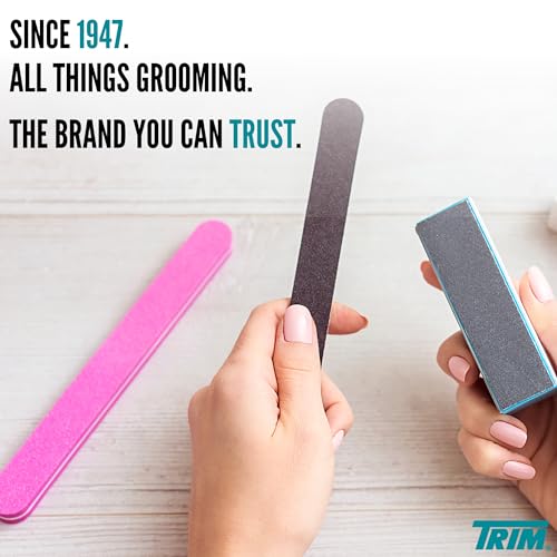 Trim Cuticle Pusher and Remover - Dual-Ended Cuticle Trimmer Tool for Manicures and Pedicures – Ergonomic Design with Non-Slip Grip – Nail Care Essential