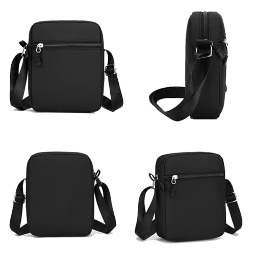 BIGTHREE Men's Handbags Shoulder Bags, Small Bag for Men, Cross Body Bags, Travel Shoulder Bag, Cross Body Phone Bag, Casual Shoulder Bag, with Adjustable Shoulder Strap and Compartment