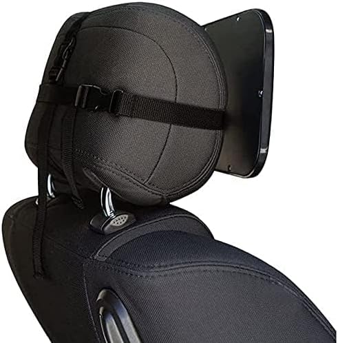Dorart Baby Essential Rear Facing Mirror for Back Seat/Child Safety Car Seat - Crystal Clear Reflection via Crash-tested & Shatterproof Rear View Convex Mirror